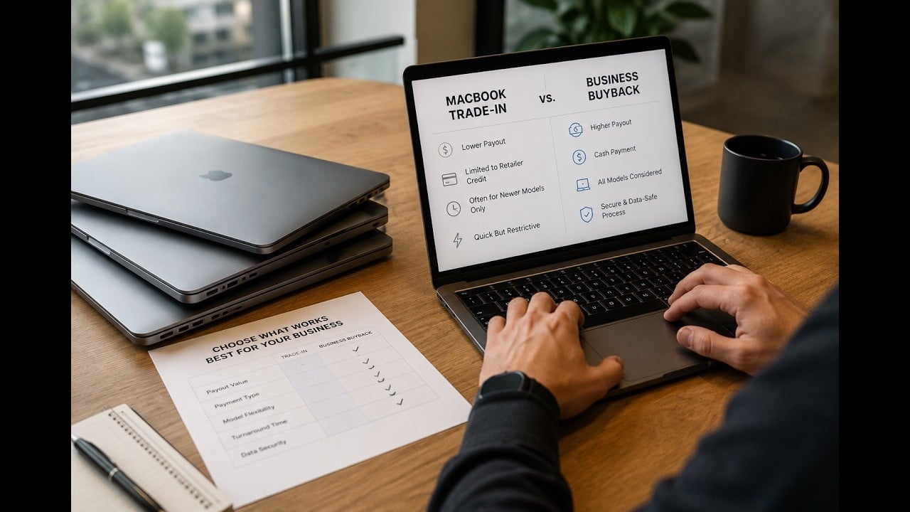 MacBook Trade-In vs Business Buyback: Which Pays More?