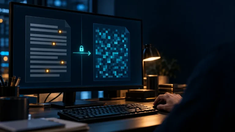 Cybersecurity Encryption Workspace