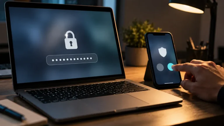 Two-Factor Authentication Desk Setup