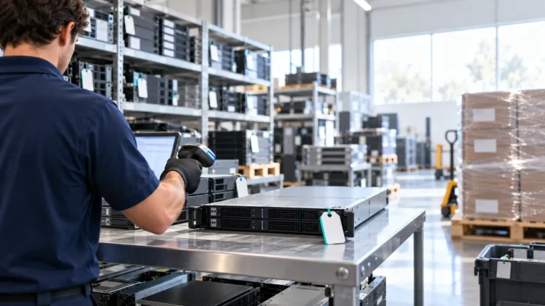 Warehouse Server Inventory Scanning