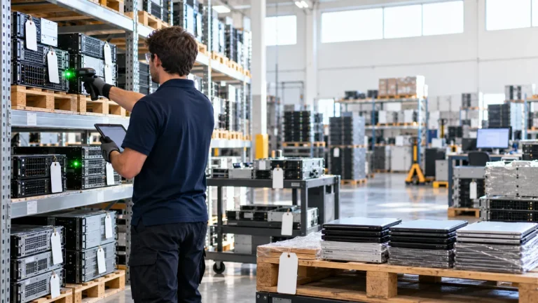 IT Warehouse Equipment Inspection