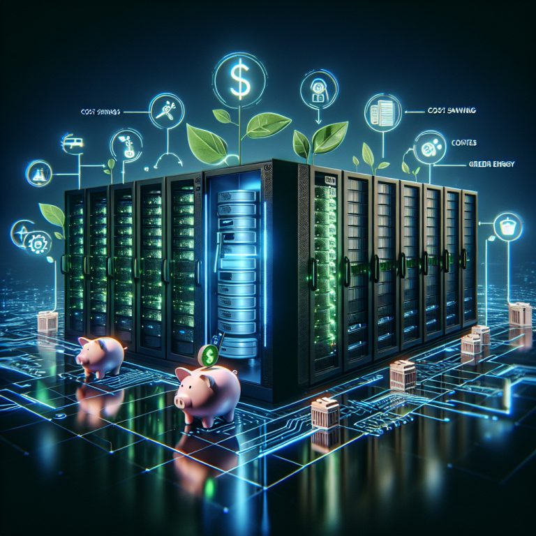 Data Center with Servers demonstrating asset recovery