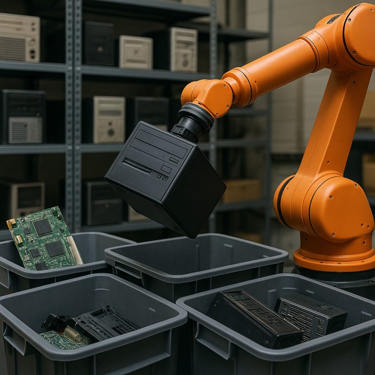 AI-powered interface tracking and verifying real-time data destruction in a high-security facility.