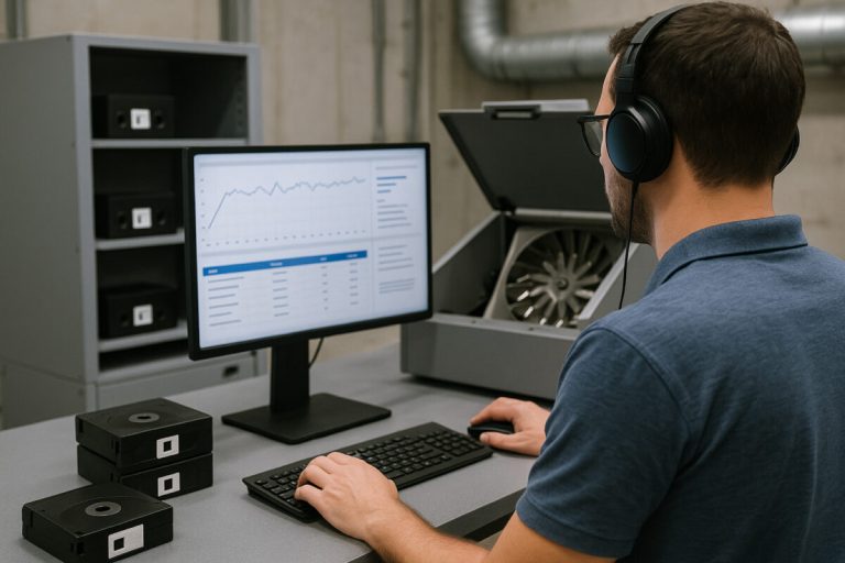 Monitor Every Step of Tape Sanitization process