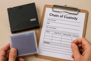 Chain of Custody for LTO and 3592 Tapes