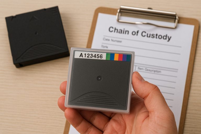 Chain of Custody for LTO and 3592 Tapes