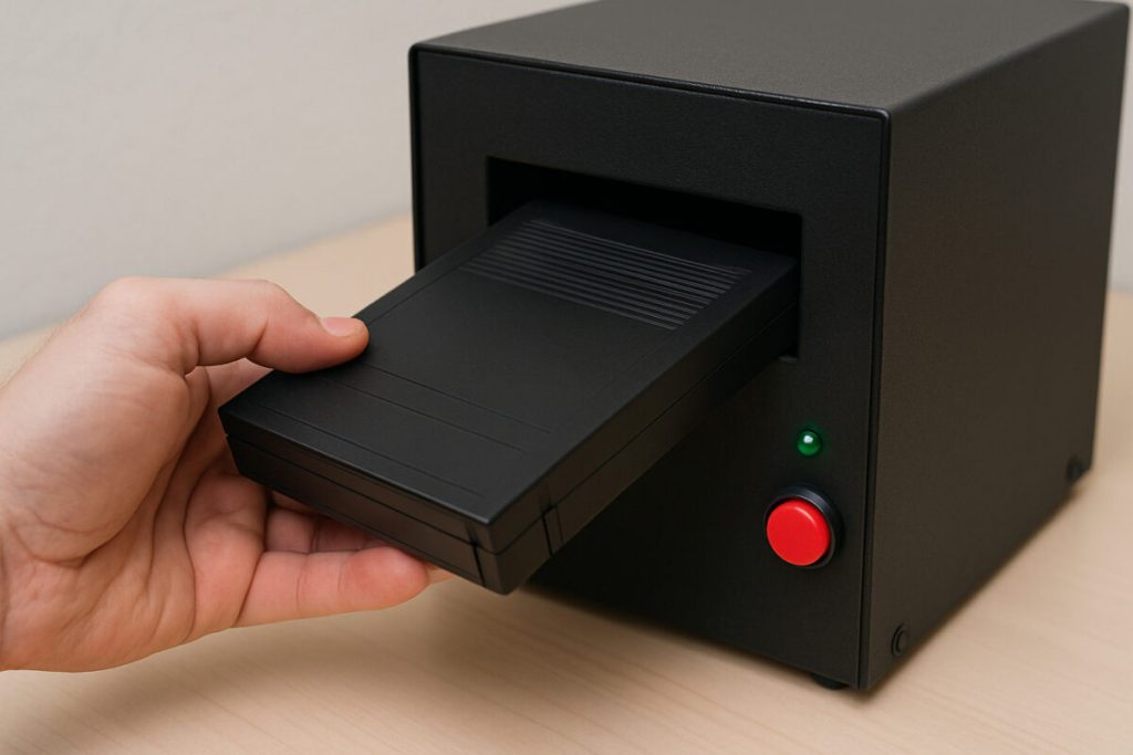 Degausser Handles LTO-8 Tapes