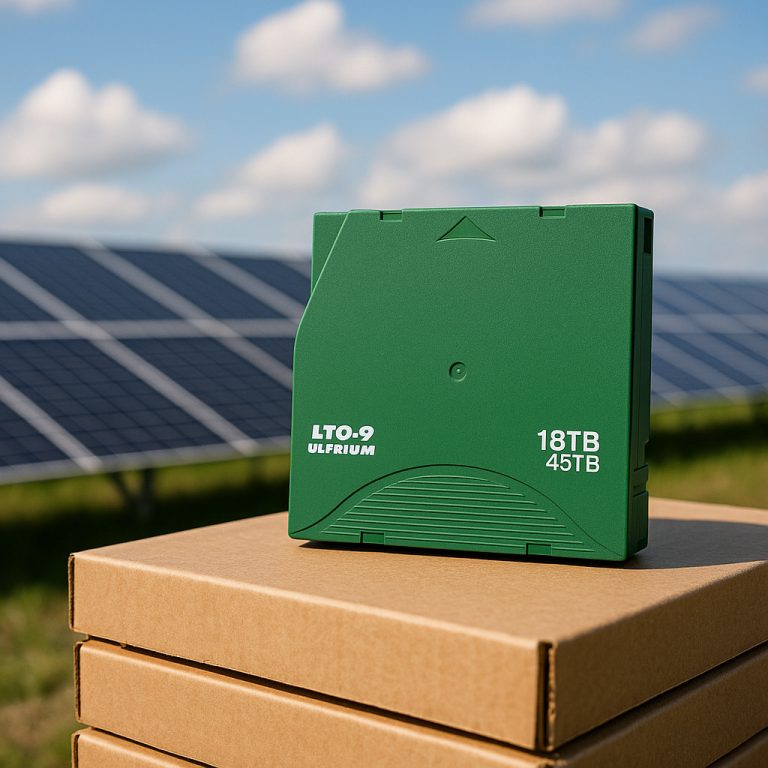 sustainable data storage