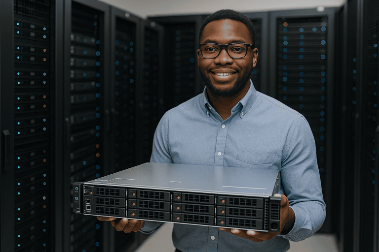 IT buyer buying a server