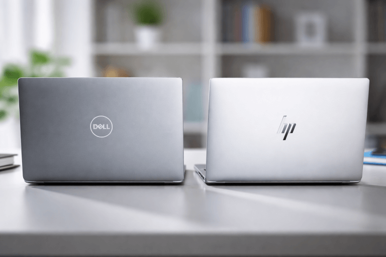 dell vs hp comparison. laptops