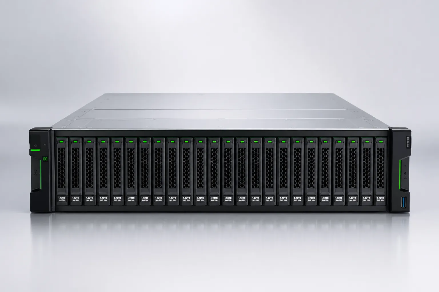 Professional rackmount storage array photo