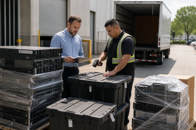 scanning and loading data equipment