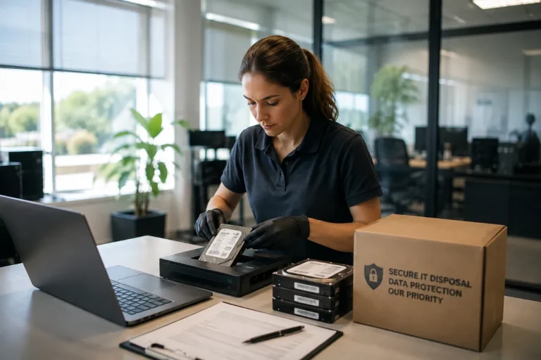 Secure Drive Disposal Workspace