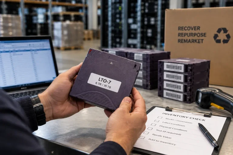 LTO-7 Tape Inventory Processing