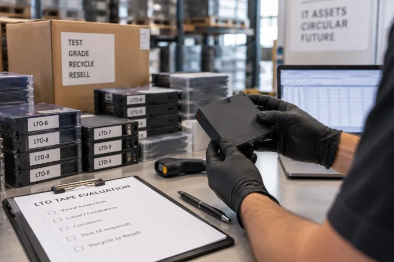 LTO Tape Inventory Processing Workspace