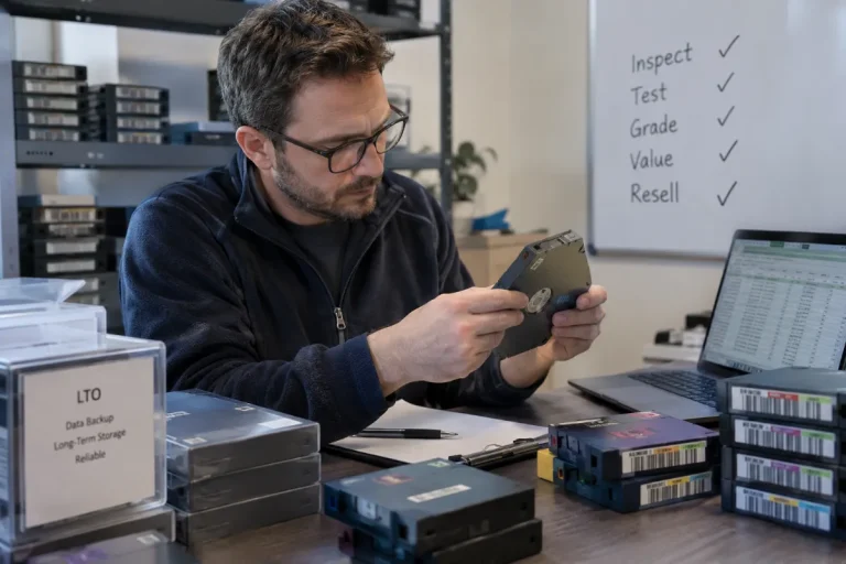 Tape Cartridge Inspection Workspace