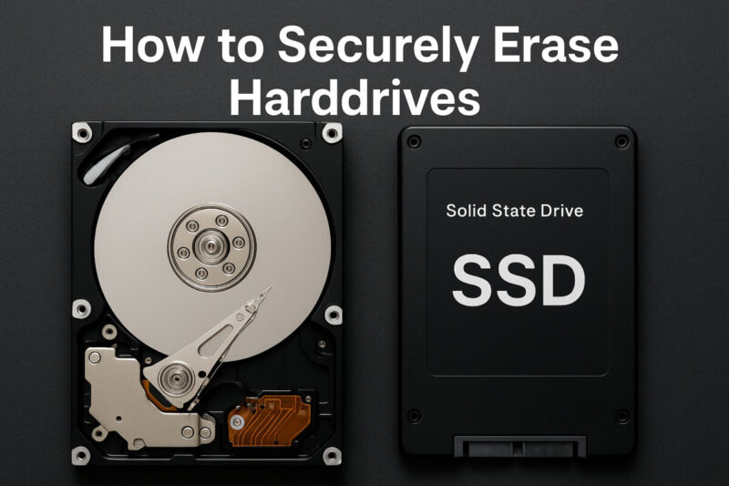 securely erase harddrives