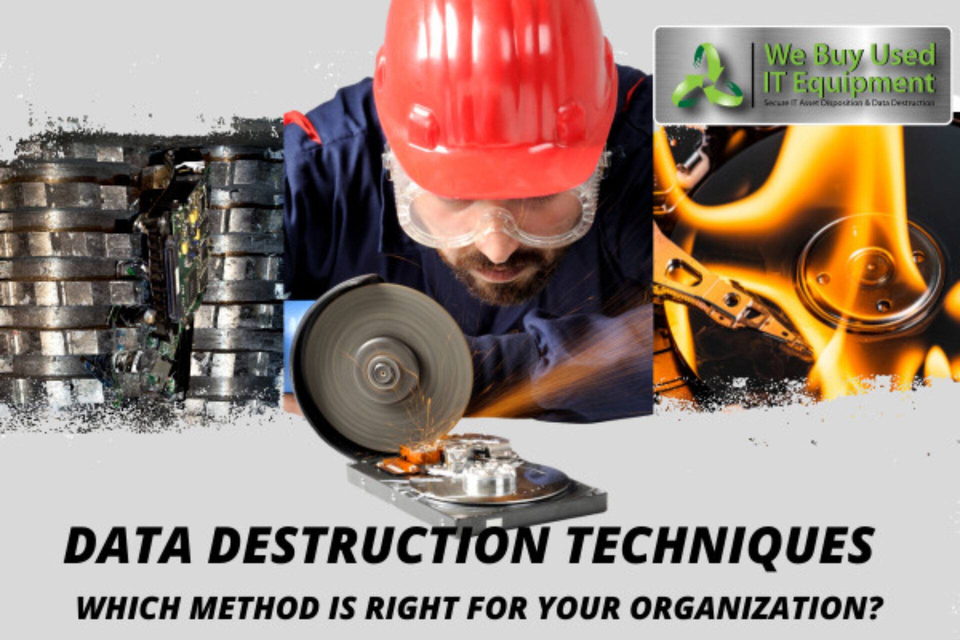 Data Destruction Techniques Which Method Is Right for Your Organization?