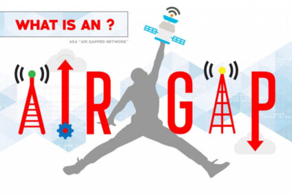 tape media airgap with Jordan logo