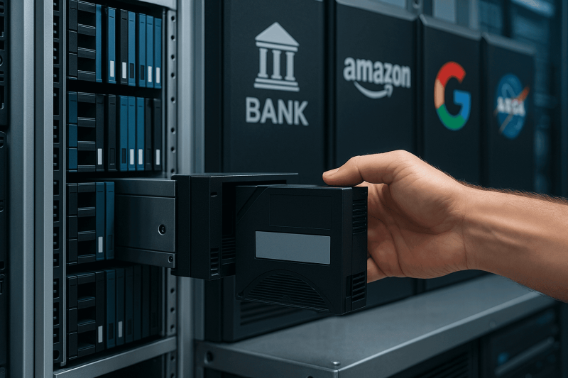 Which Organizations Still Use Data Tape